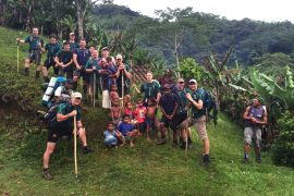 On the legendary Kokoda Track in Papua New Guinea