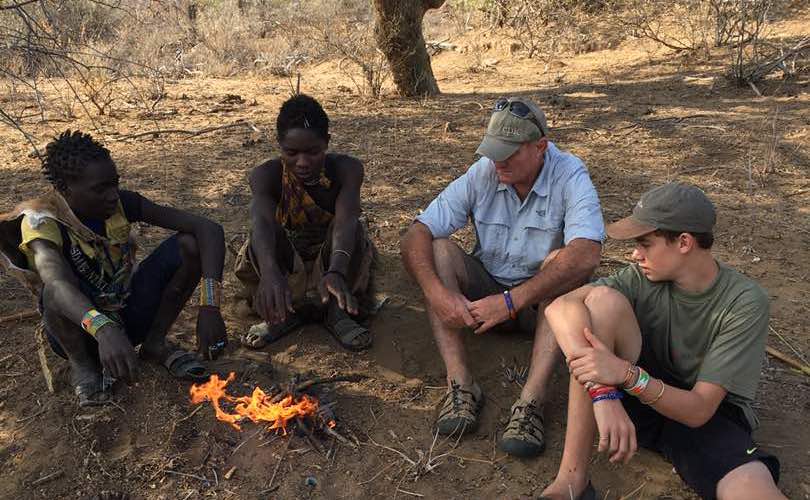 An epic Father and son African bush adventure 