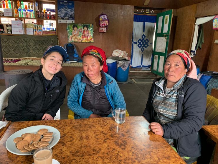 Meeting Da Doma and Chanji Sherpa Khumjung EBCTrek 2019